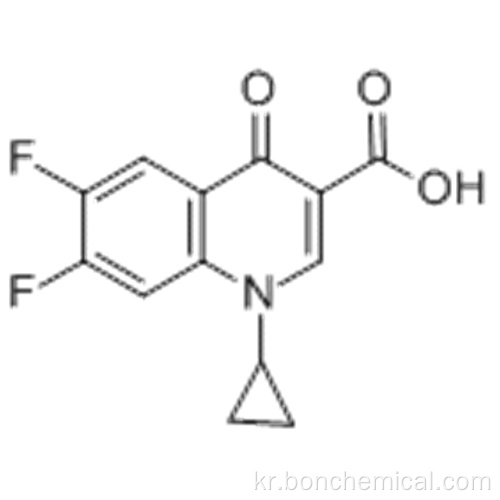 1-CYCLOPROPYL-6,7-DIFLUORO-1,4- 디 하이드로 -4- 옥소 퀴놀린 -3- 카복시 산 CAS 93107-30-3